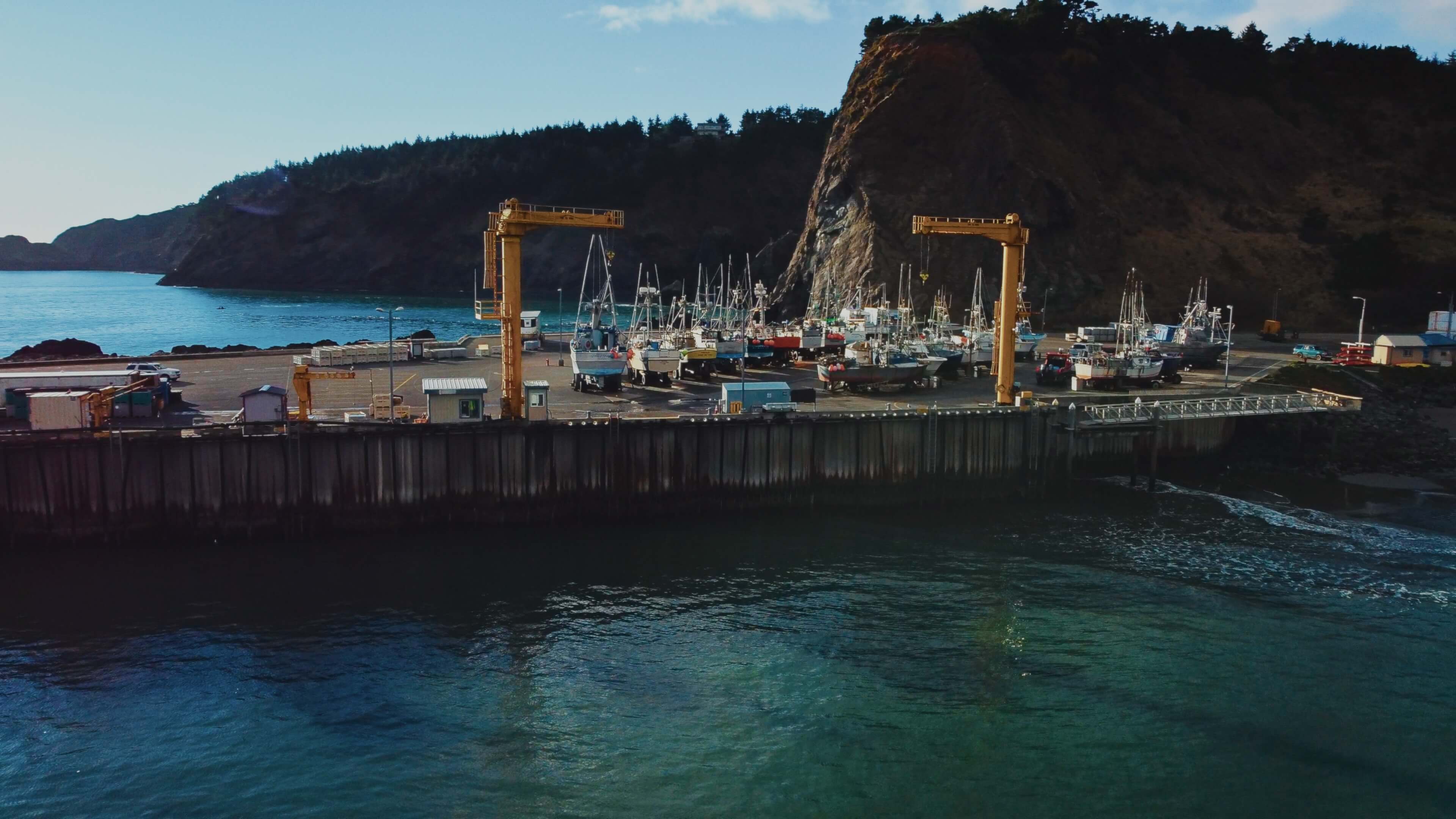 Still from the Port Orford Sustainable Seafood shoot