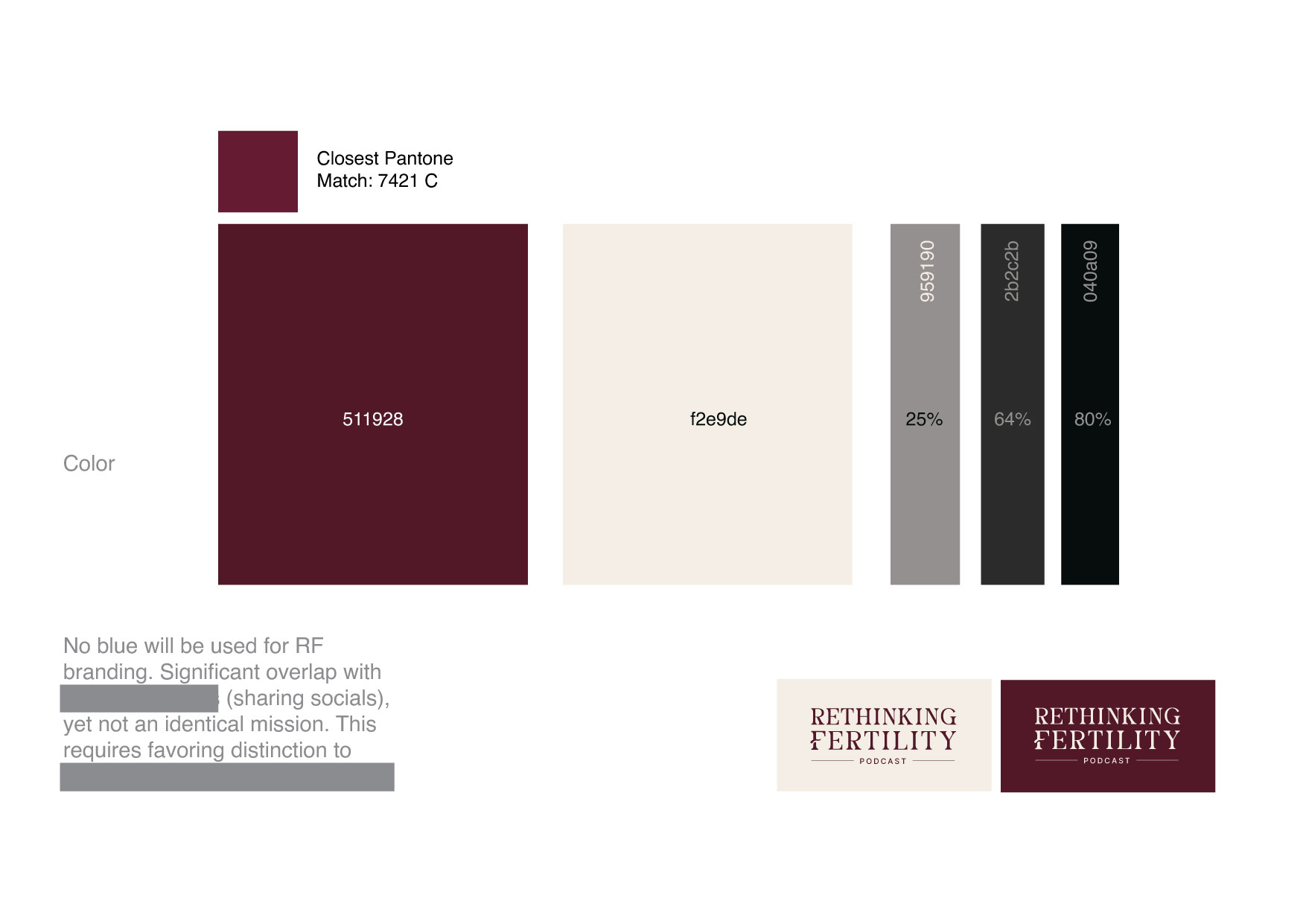 Rethinking Fertility brand guide — page 7
