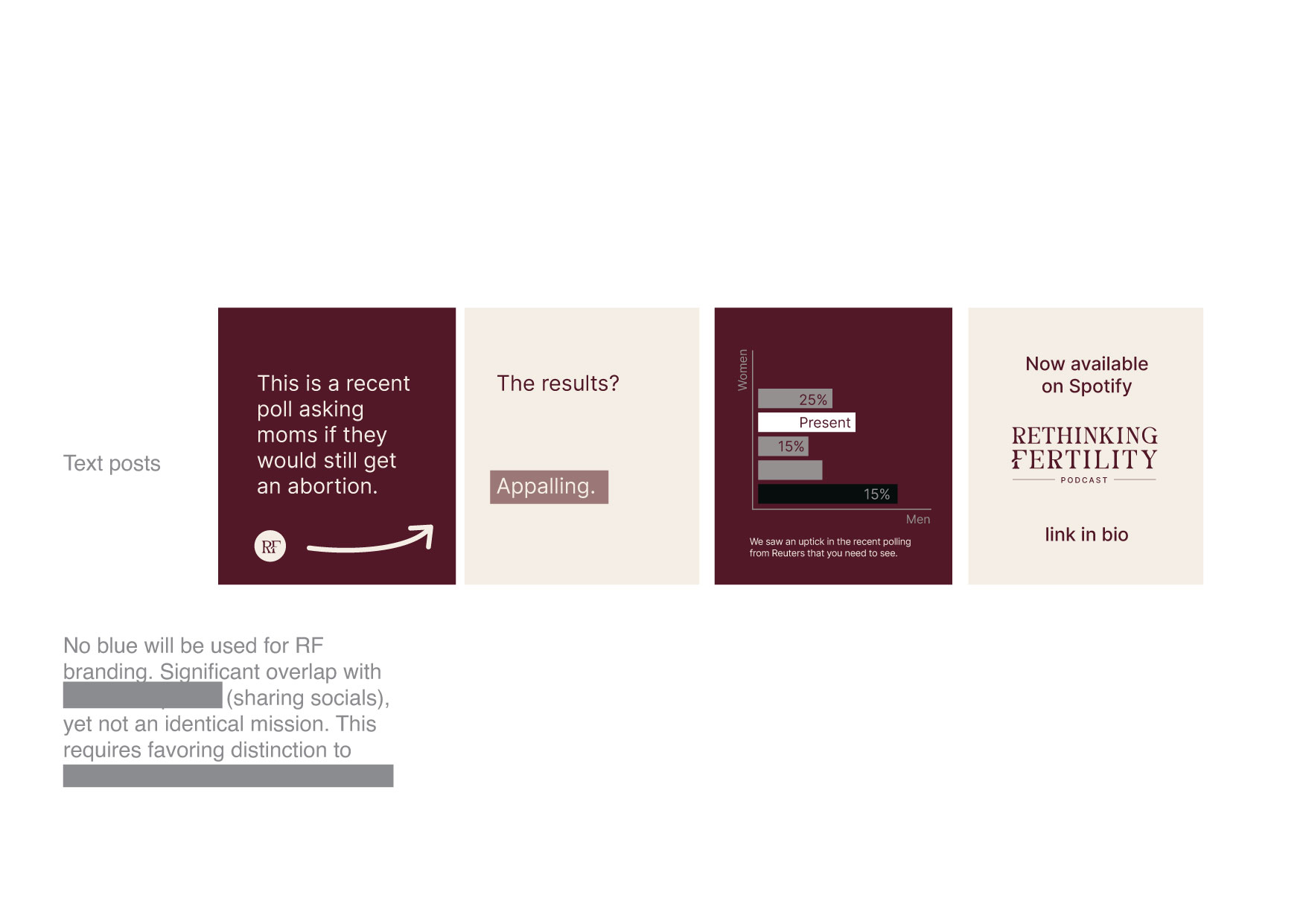 Rethinking Fertility brand guide — page 11