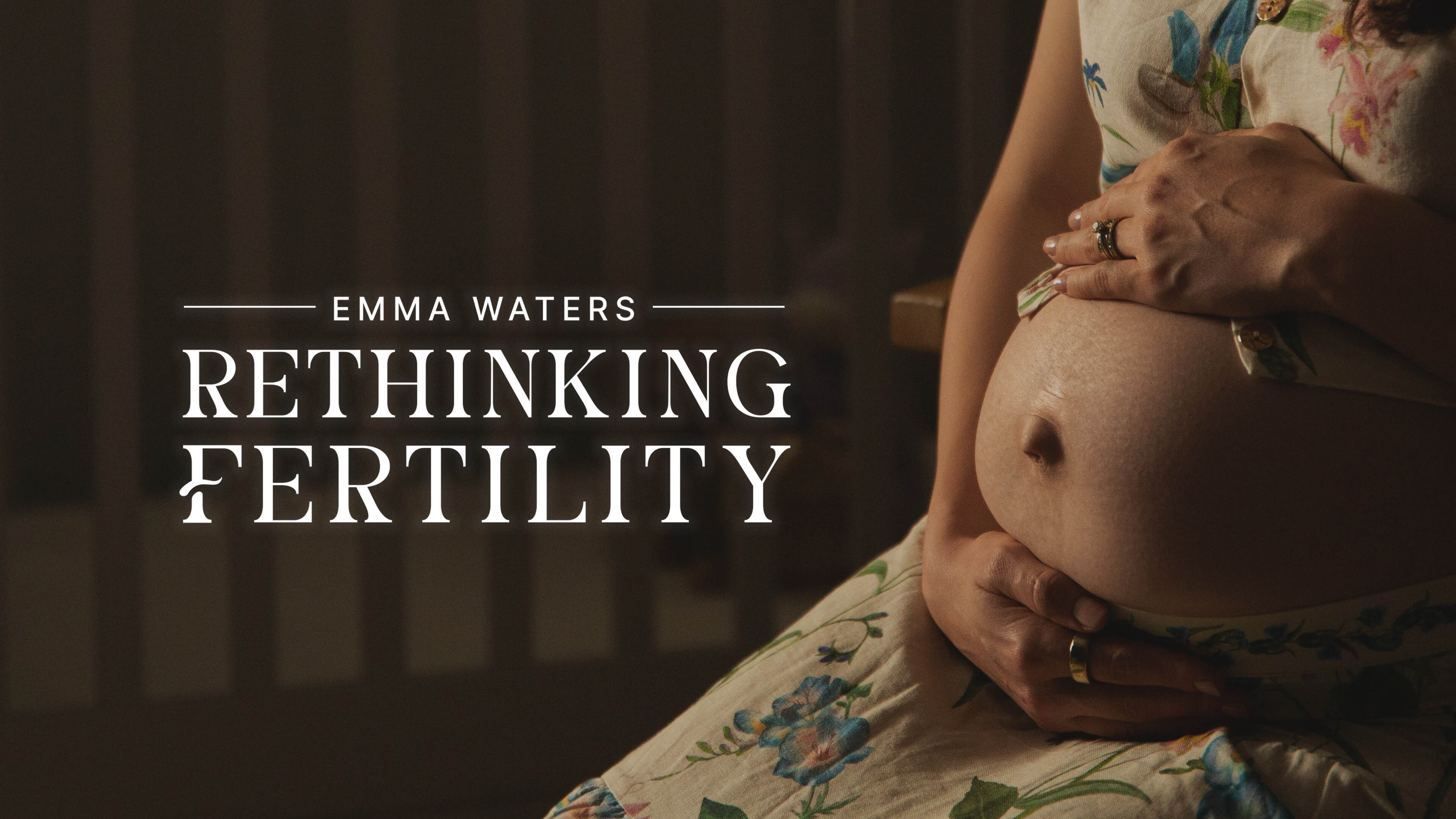 Rethinking Fertility — brand identity header